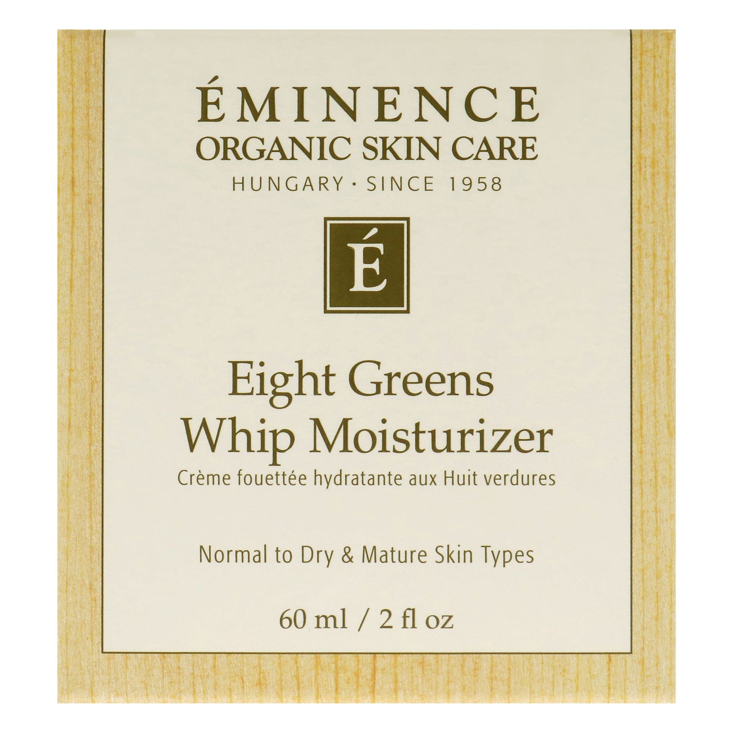 Eight Greens Whip Moisturizer by Eminence for Unisex - 2 oz Moisturizer