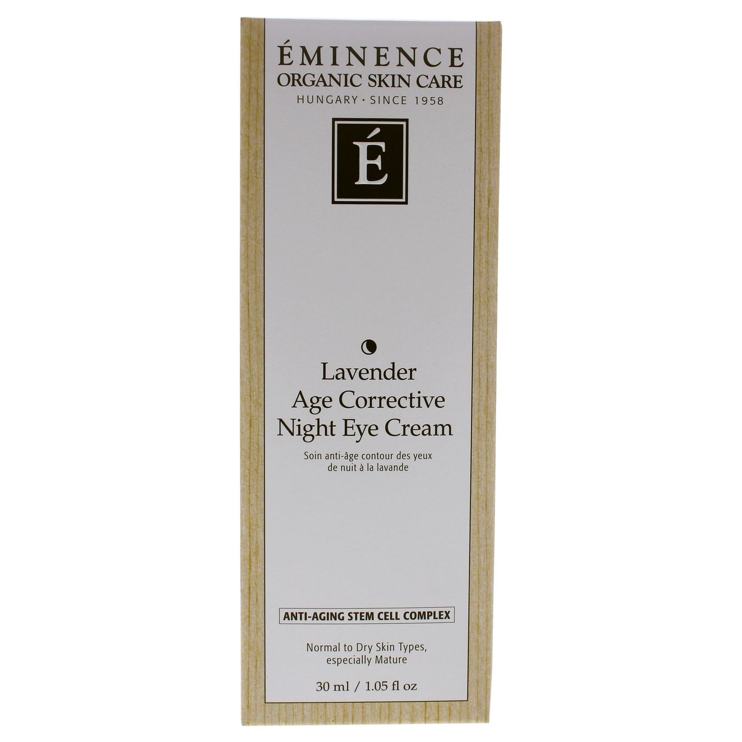 Lavender Age Corrective Night Eye Cream by Eminence for Unisex - 1.05 oz Cream