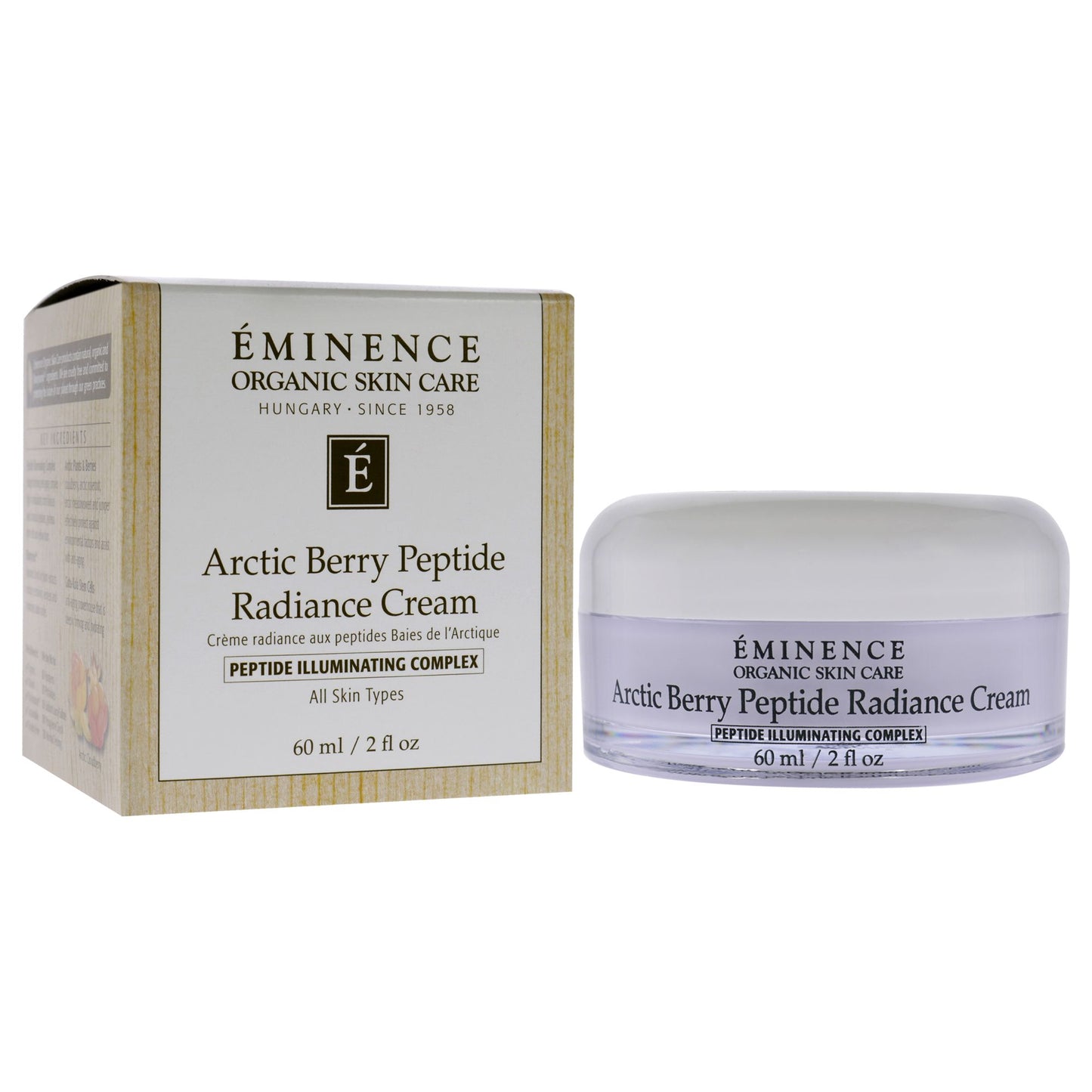 Arctic Berry Peptide Radiance Cream by Eminence for Unisex - 2 oz Cream