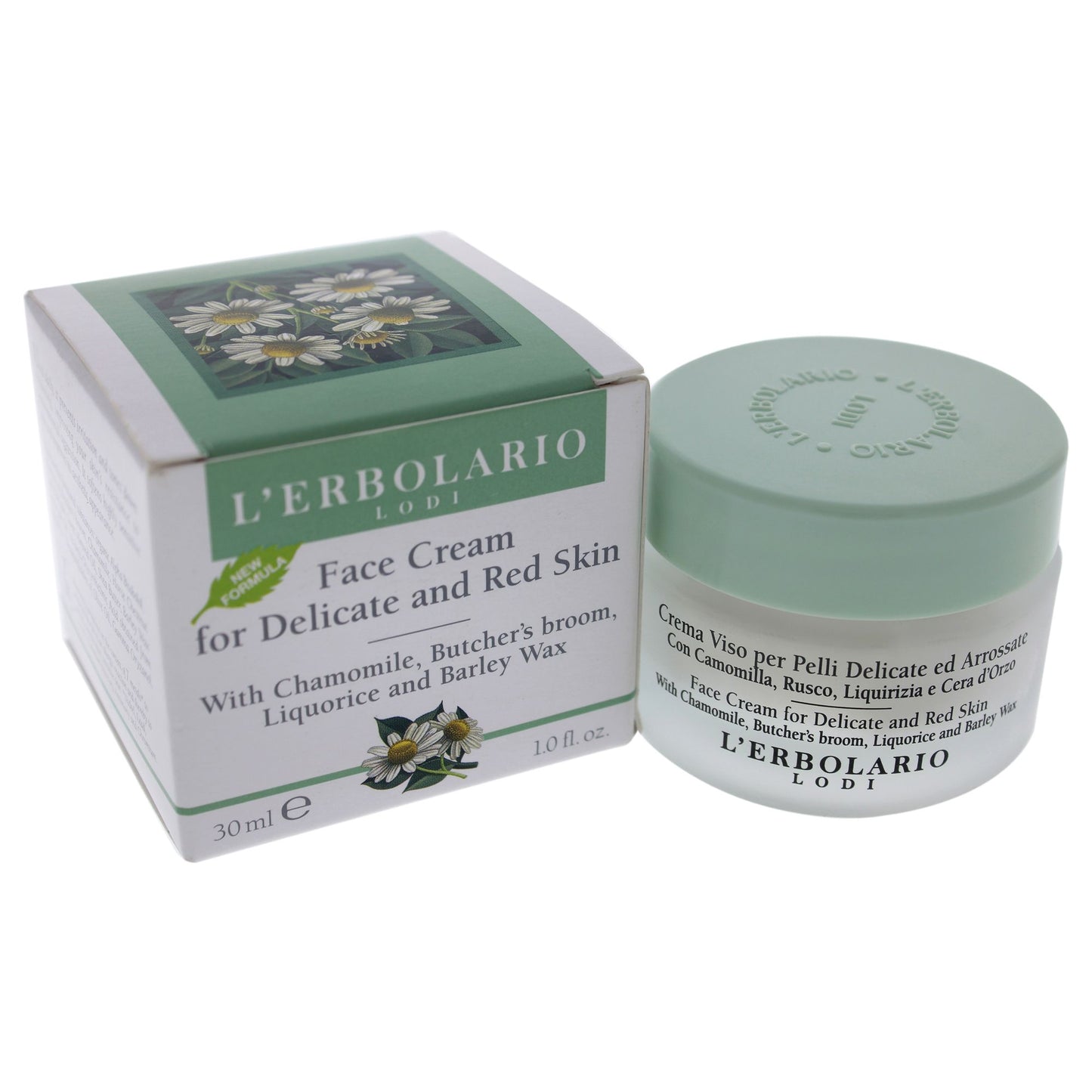 Face Cream for Delicate and Red Skin by LErbolario for Women - 1 oz Cream