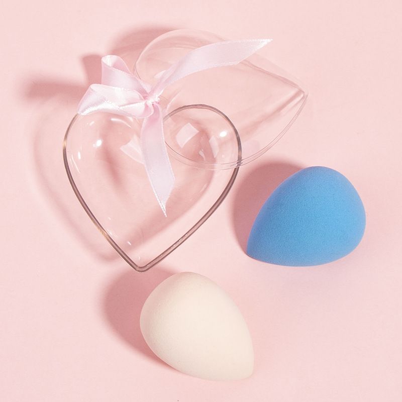 Makeup Sponge 2 Pcs blender sponge for Liquid, Cream, and Powder, Multi-colored Makeup Sponges