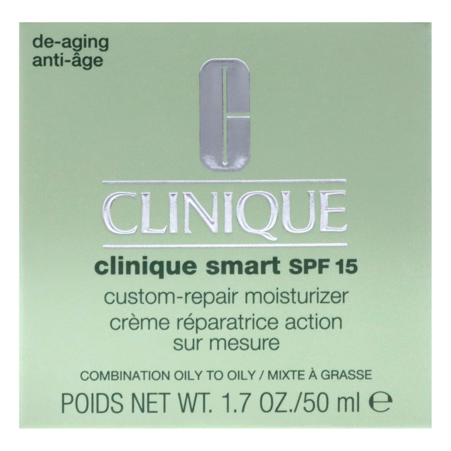 Clinique Smart Custom-Repair Moisturizer SPF 15 - Combination Oily To Oily by Clinique for Women - 1.7 oz Moisturizer