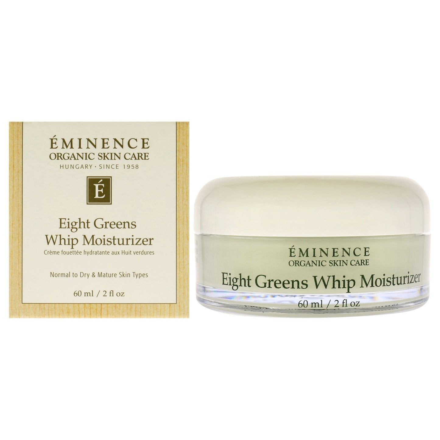 Eight Greens Whip Moisturizer by Eminence for Unisex - 2 oz Moisturizer