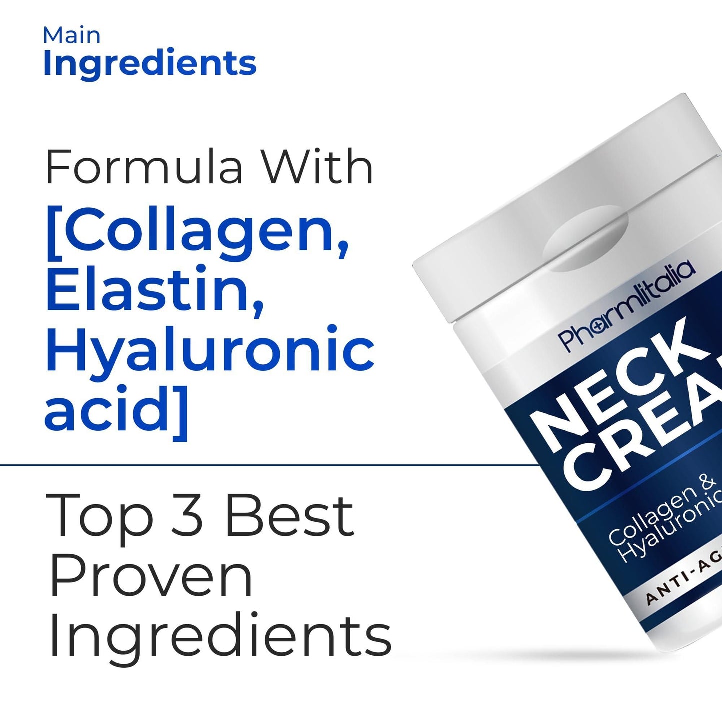 Neck Firming and Tightening Cream with Collagen & Hyaluronic Acid Anti aging Neck Cream for Lifting and Wrinkles for an Even Skin Tone Neck Firming Cream 4 Fl Oz