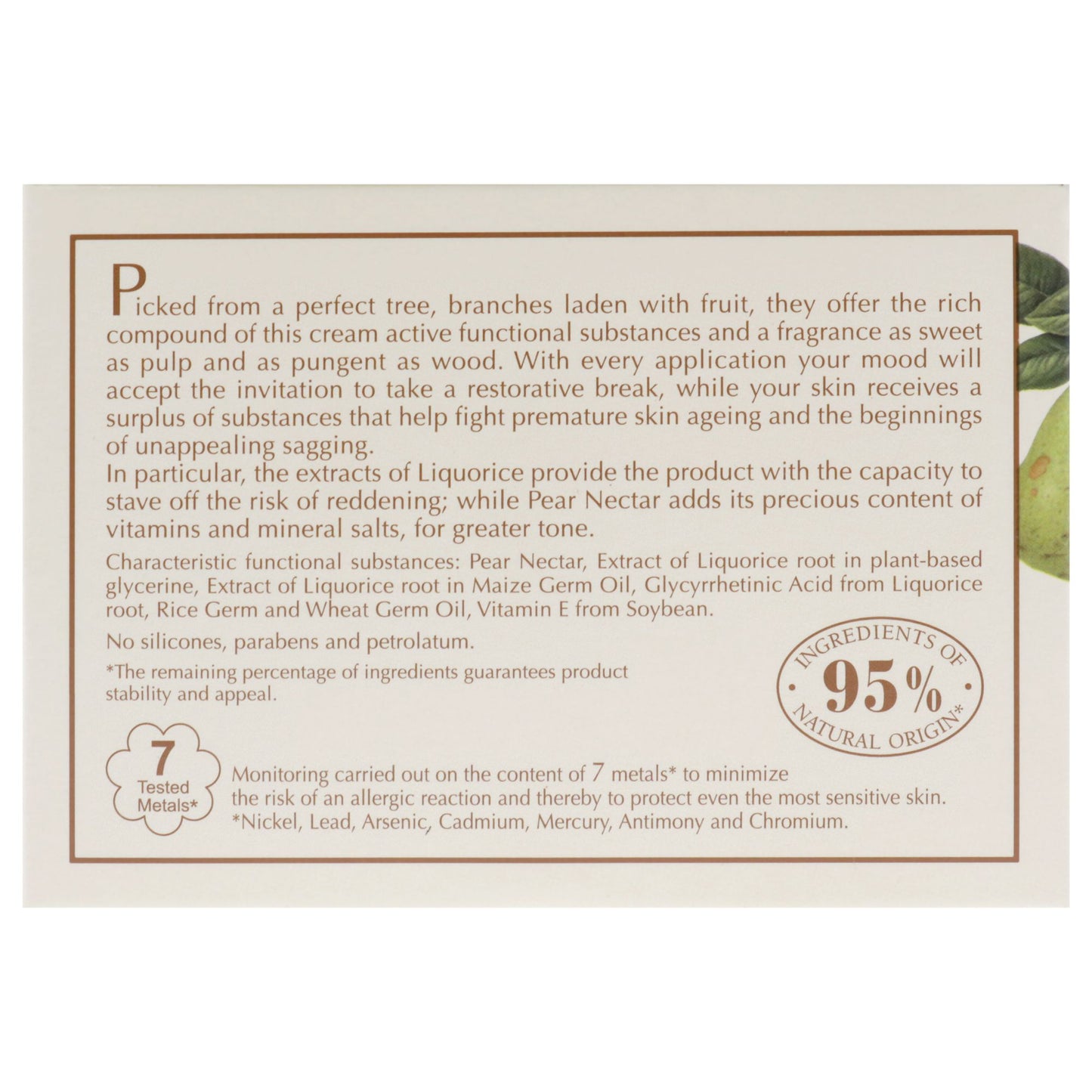 Body Cream - Pear Nectar and Sweet Woods by LErbolario for Unisex - 8.4 oz Body Cream