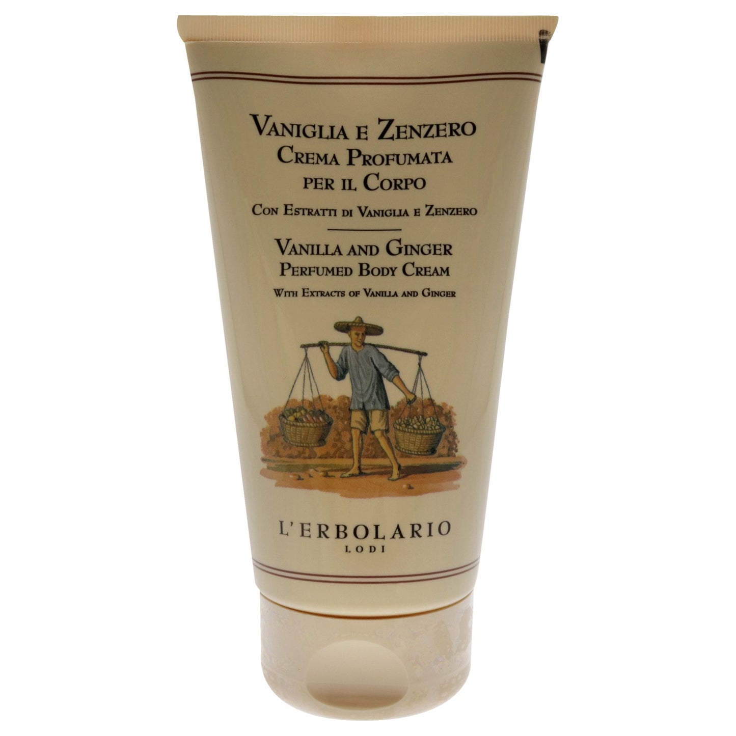 Perfumed Body Cream - Vanilla and Ginger by LErbolario for Unisex - 5.07 oz Body Cream