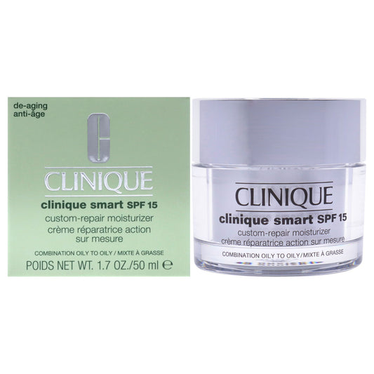 Clinique Smart Custom-Repair Moisturizer SPF 15 - Combination Oily To Oily by Clinique for Women - 1.7 oz Moisturizer