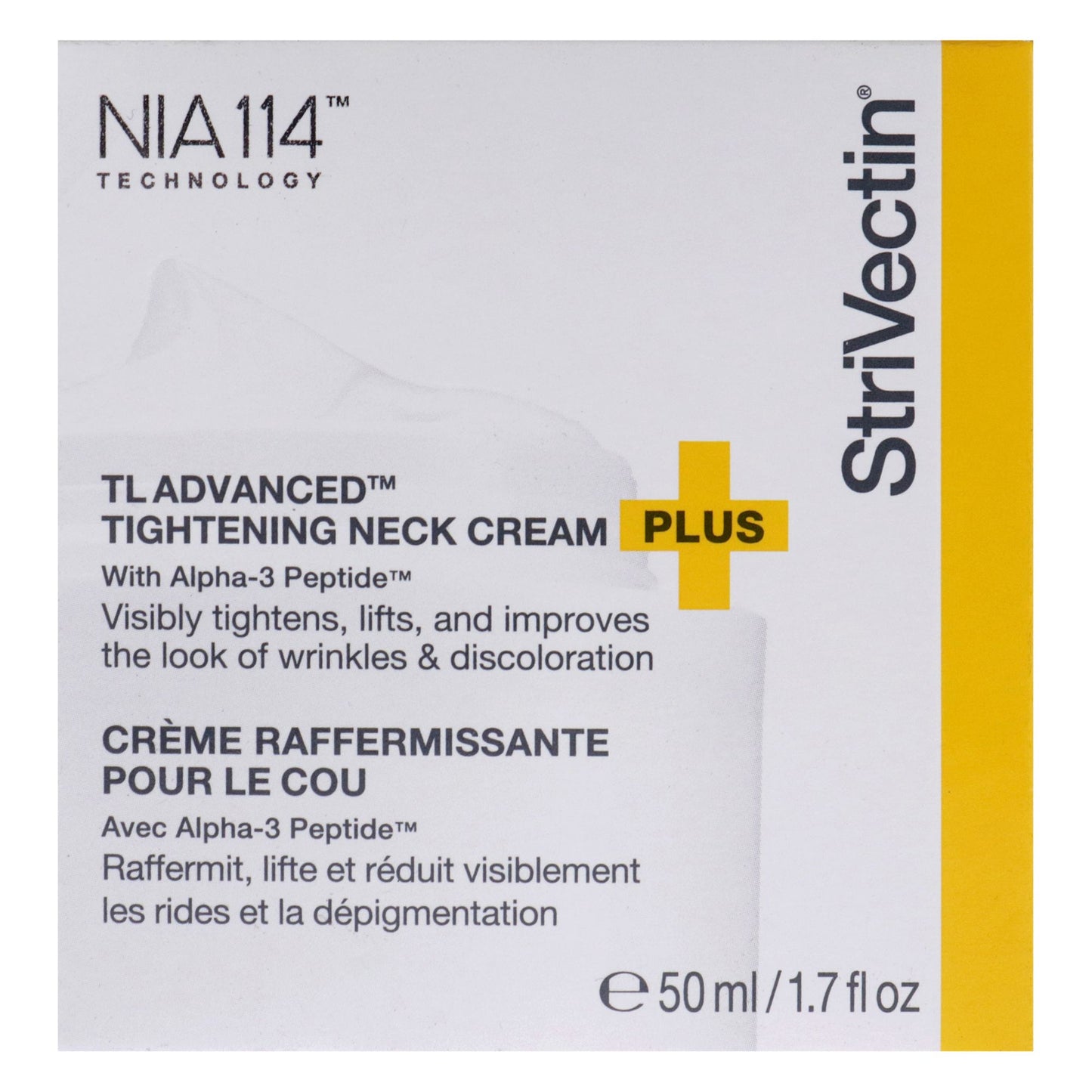 TL Advanced Tightening Neck Cream Plus by Strivectin for Unisex - 1.7 oz Cream