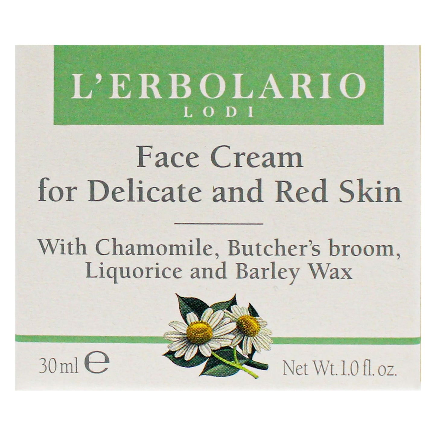 Face Cream for Delicate and Red Skin by LErbolario for Women - 1 oz Cream