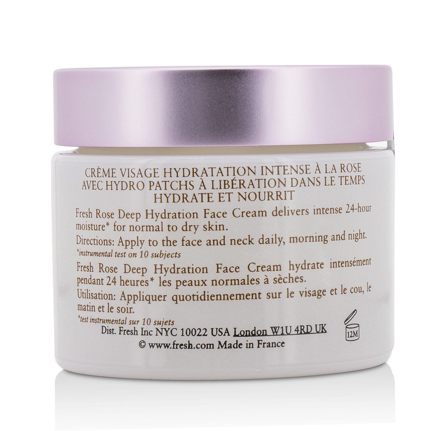 FRESH - Rose Deep Hydration Face Cream - Normal to Dry Skin Types 12630/3649 50ml/1.6oz