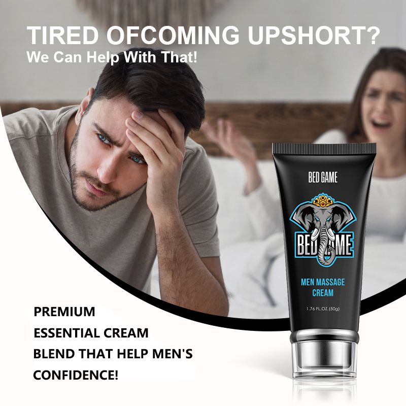 Men's Intimate Companion Energy Cream - Revitalizing Massage Lotion For Men's Health And Wellness - 0.34oz Net Content For A Romantic Night