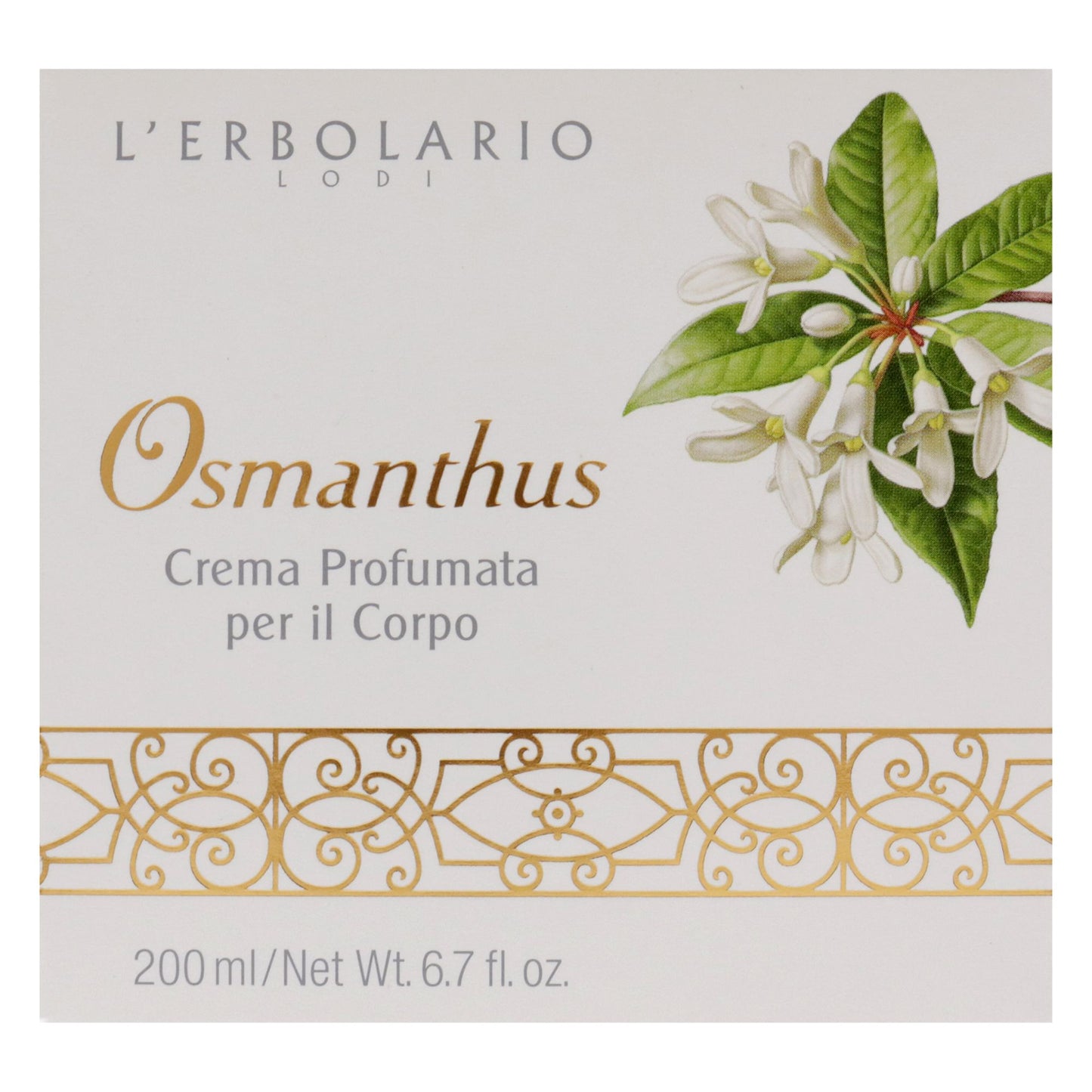 Perfumed Body Cream - Osmanthus by LErbolario for Unisex - 6.7 oz Body Cream