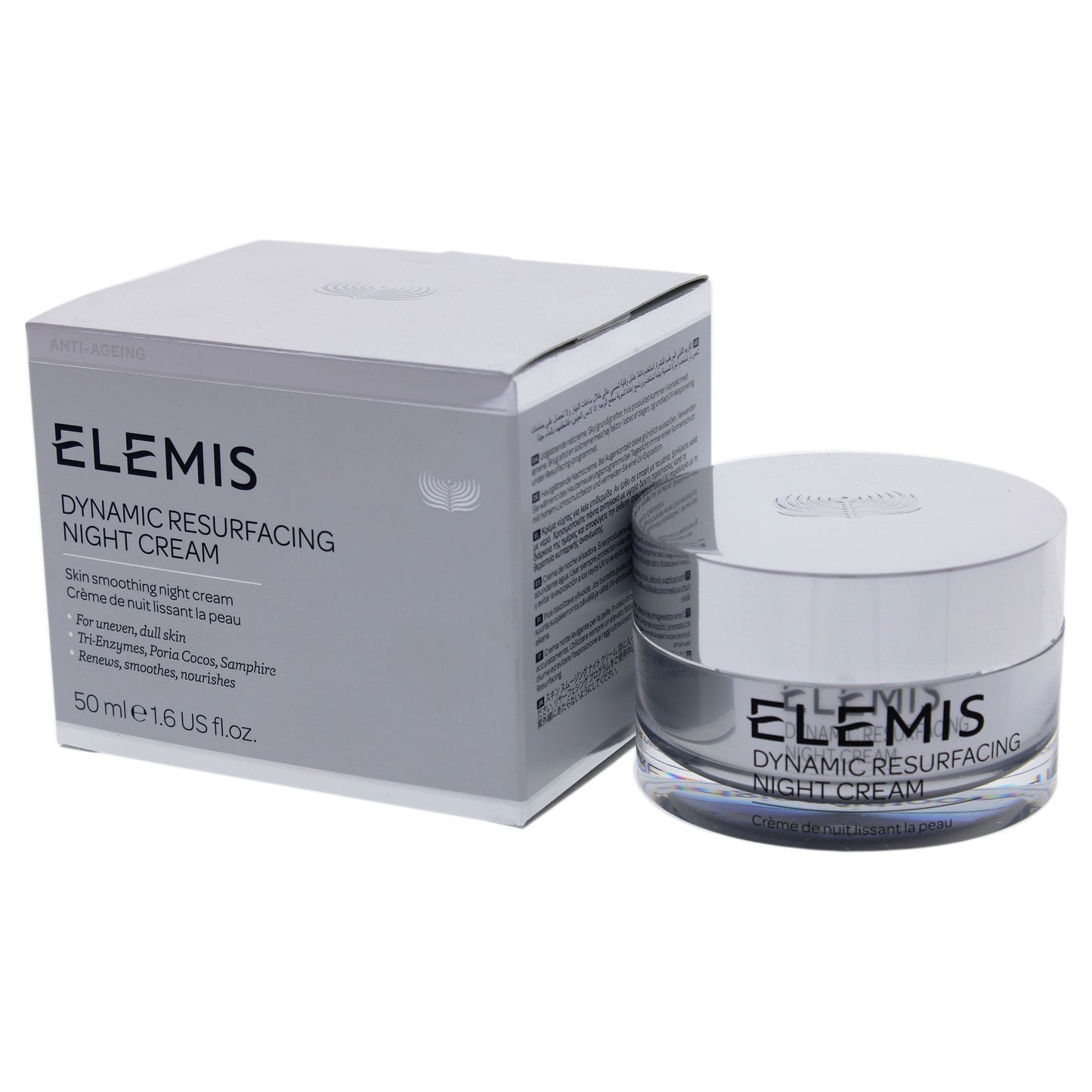 Dynamic Resurfacing Night Cream by Elemis for Women - 1.6 oz Cream